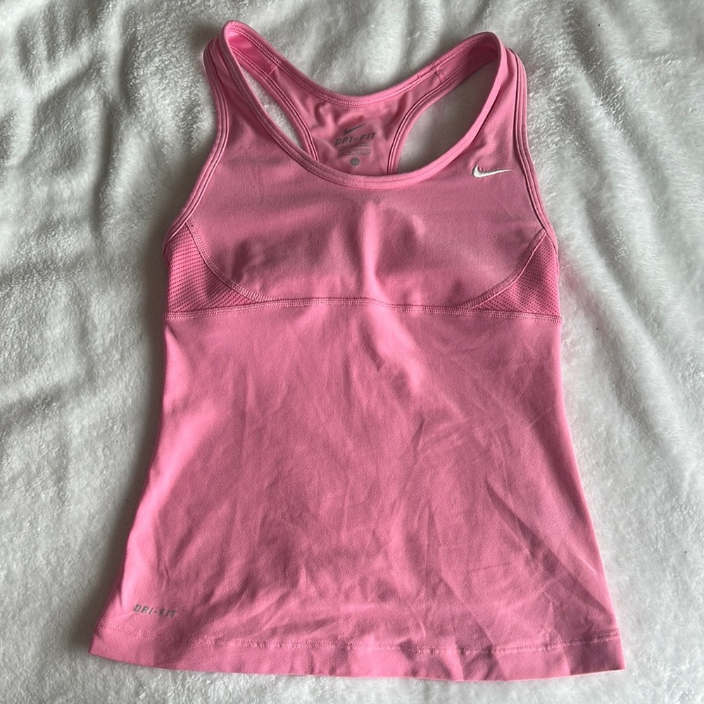 Nike Women's Pink Racerback Tank